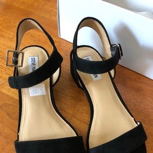 New Black Steve Madden Cache shoes